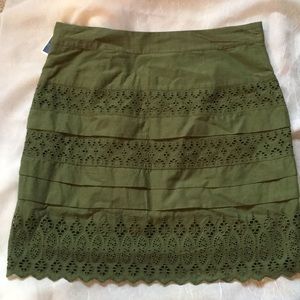 NWT Gap Eyelet Skirt